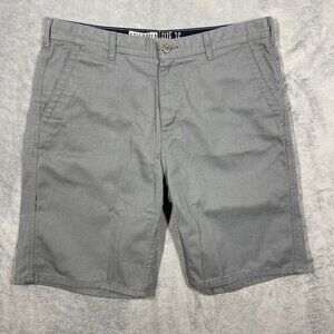 Freeworld Mens Gray Casual Chino Shorts Size 36